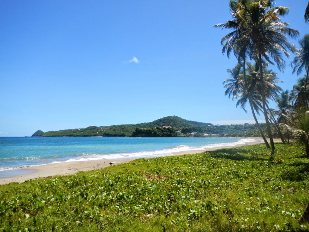 Bathway Beach In St Georges Grenada West Indies