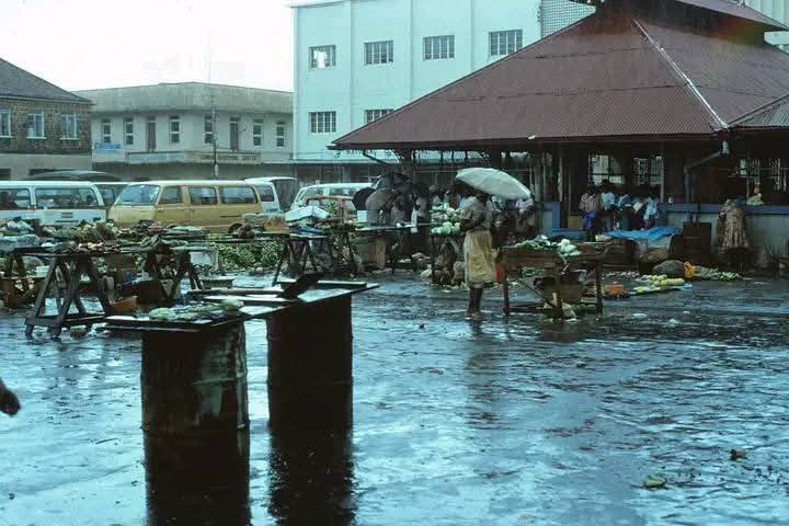 Grenada Market Square Throw Back 1