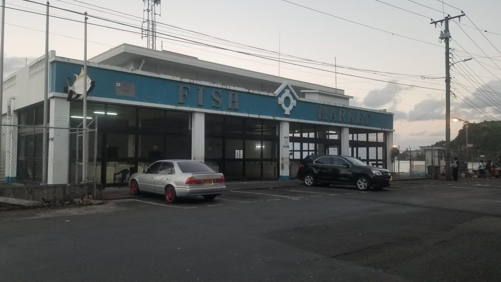 Saint Georges Grenada Fish Market