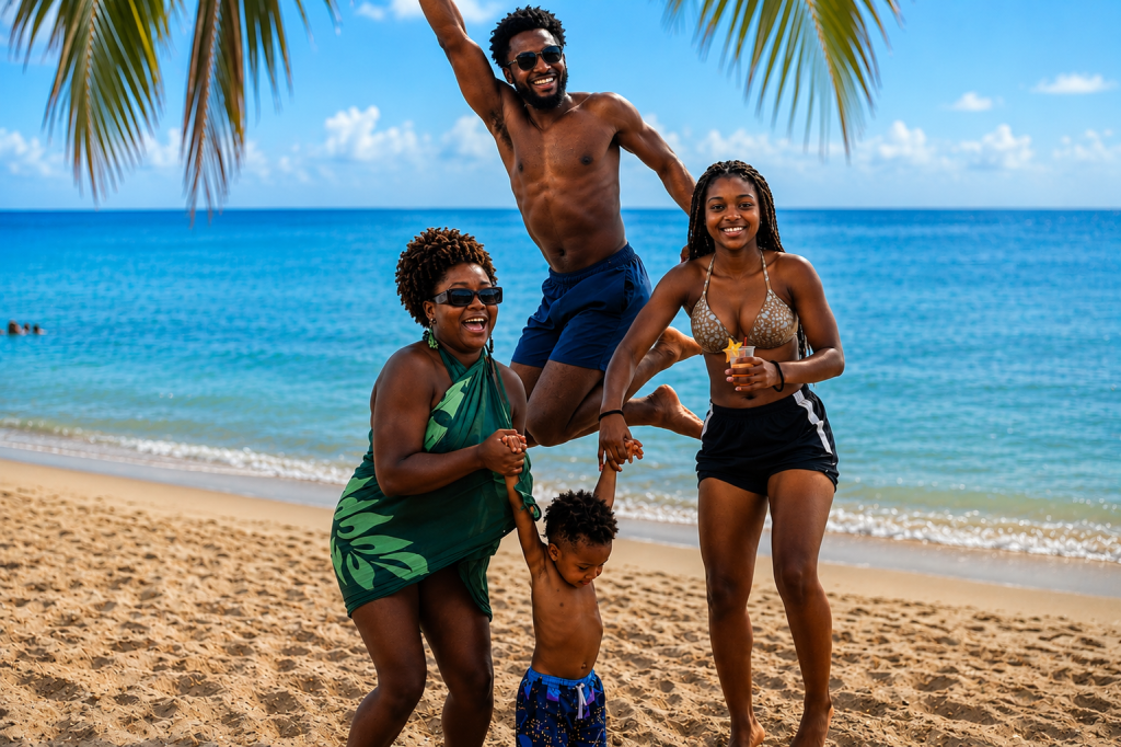 Beach Fun In Grenada