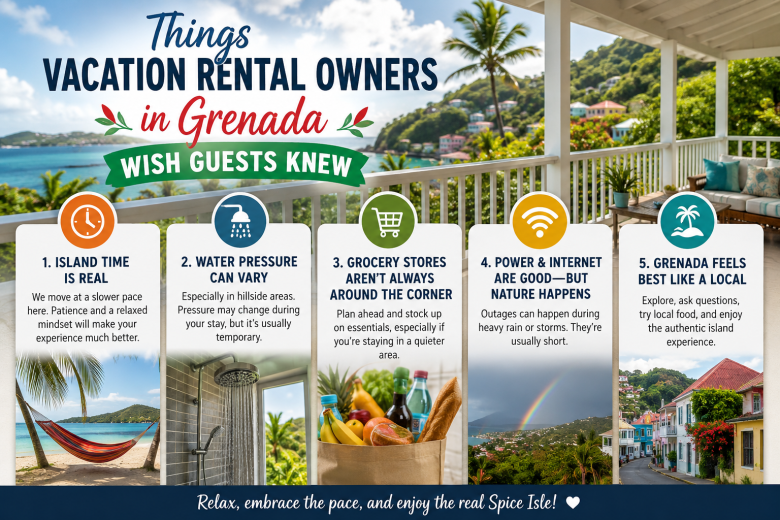 Things Vacation Rental Owners In Grenada Wish Guest Knew Before Traveling